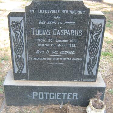 POTGIETER Tobias Casparus 1920-1952
