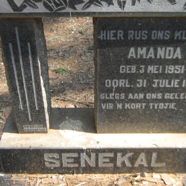 SENEKAL Amanda 1951-1951