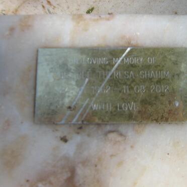 SHAHIM Desiree Theresa 1962-2012
