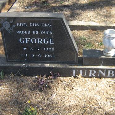TURNBULL George 1909-1984 &amp; Cora 1916-1983