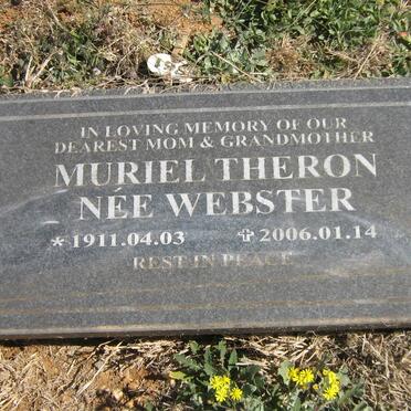 THERON Muriel nee WEBSTER 1911-2006