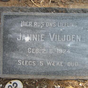 VILJOEN Jannie 1924-1924