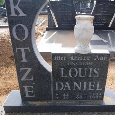KOTZÉ Louis Daniël 1914-1980