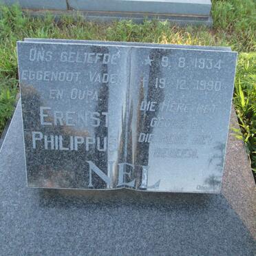 NEL Erenst Philippus 1934-1990