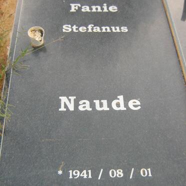 NAUDÉ Stefanus 1941-2016