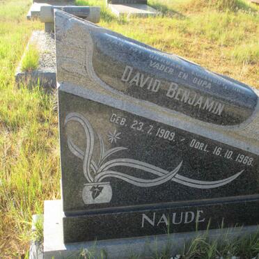 NAUDE David Benjamin 1909-1968