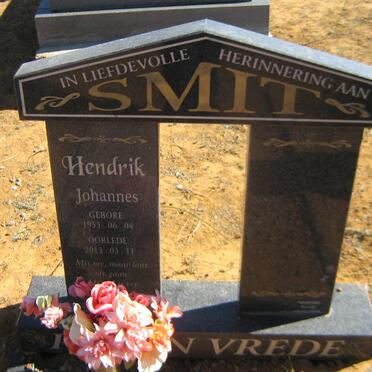 SMIT Hendrik Johannes 1955-2013