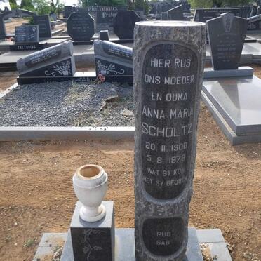 SCHOLTZ Anna Maria 1900-1978