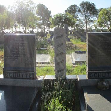 SCHUTTE Hercules 1901-1960 &amp; Maria Louisa 1910-1972