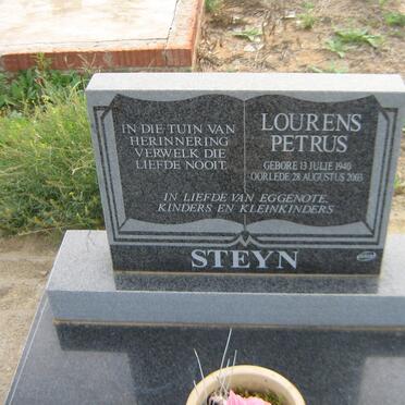 STEYN Lourens Petrus 1940-2003
