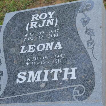 SMITH R.J.N. 1947-2010 &amp; Leona 1942-2011