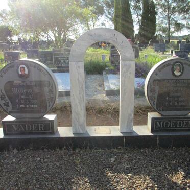 WALT Willem H., van der 1919-1995 &amp; Susanna J. 1922-1992