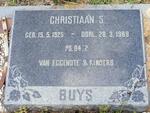 BUYS Christiaan S. 1925-1969