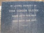 SILCOCK Vida Gordon 1904-1947