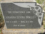 BINGLE Catharina Levina 1895-1971
