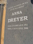 DREYER Anna 1911-2000