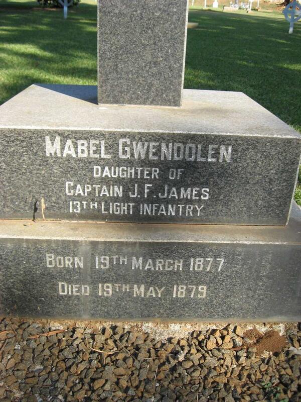JAMES Mabel Gwendolen 1877-1879