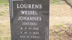 LOURENS Wessel Johannes 1928-1983