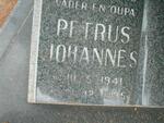 ? Petrus Johannes 1941-1995