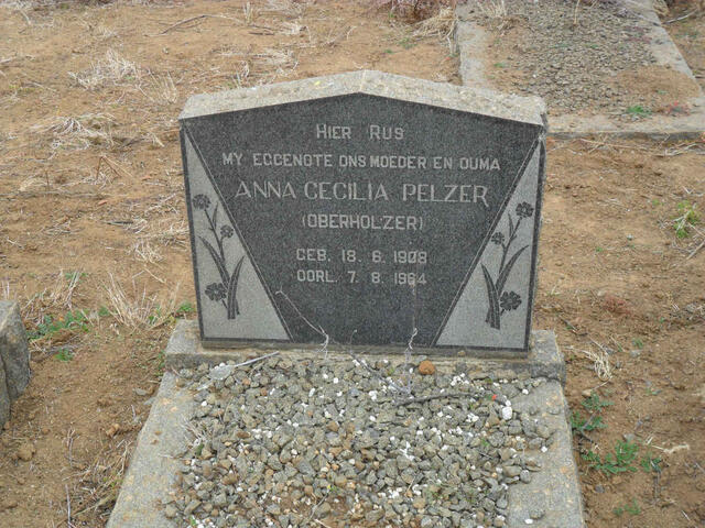 PELZER Anna Cecilia nee OBERHOLZER 1908-1964