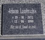 LAMBRECHTS Johann 1972-1999