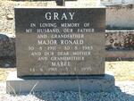 GRAY Major Ronald 1911-1983 & Mabel 1918-1995
