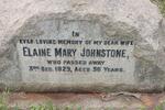 JOHNSTONE Elaine Mary -1929