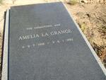 GRANGE Amelia, la 1918-1982