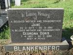 BLANKENBERG Jane 1877-1961 :: BLAKENBERG Georgina Doris 1907-1980