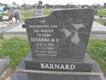 BARNARD Susanna M.D. 1915-1982