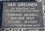 GREUNEN Sybrand Jacobus Van Der Spuy, van 1952-2009