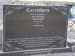 CARRUTHERS Ian Alistair 1942-2003