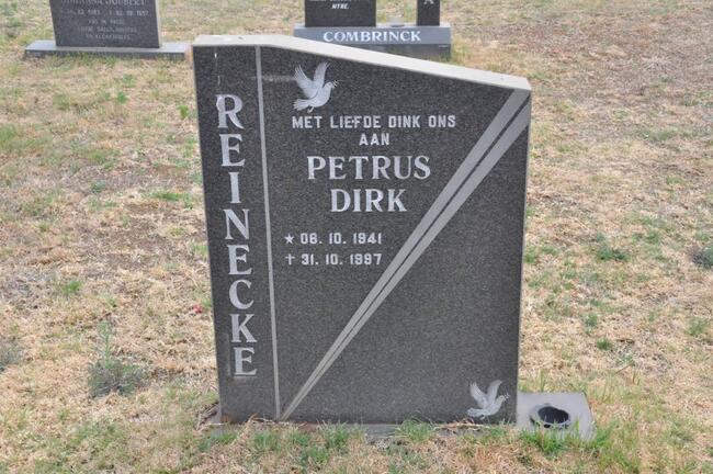 REINECKE Petrus Dirk 1941-1997