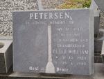 PETERSEN Peter William 1923-1980