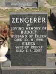 ZENGERER Rudolf -1996 & Eileen -2007