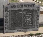 MERWE Willem David, van der 1934-1963