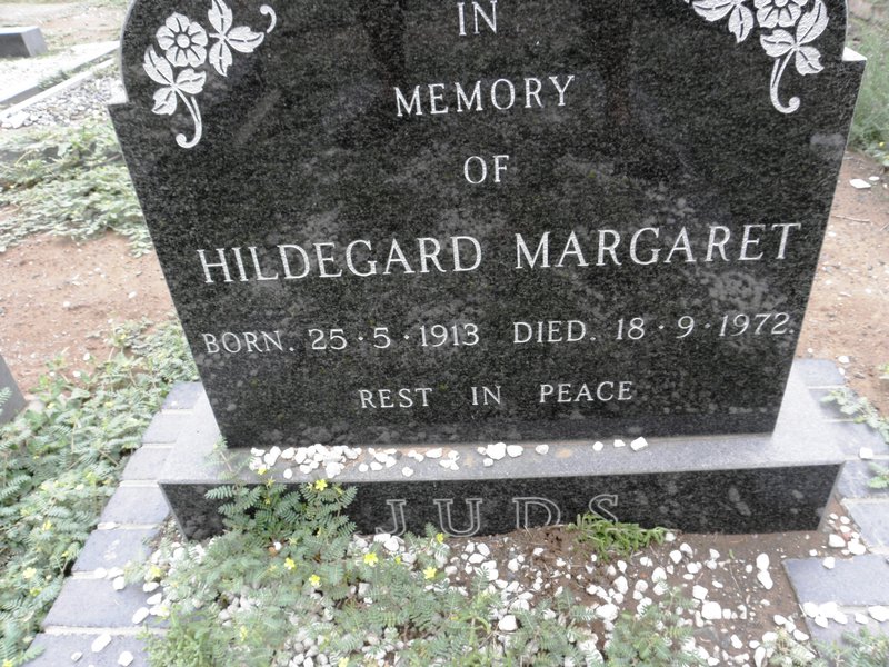 JUDS Hildegard Margaret 1913-1972