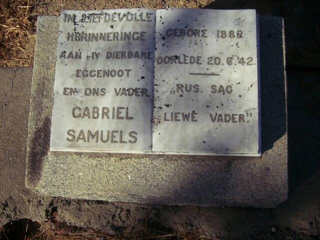 SAMUELS Gabriel 1882-42