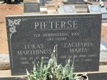 PIETERSE Lukas Marthinus 1894-1975 & Zacharia Maria SMIT 1900-1969