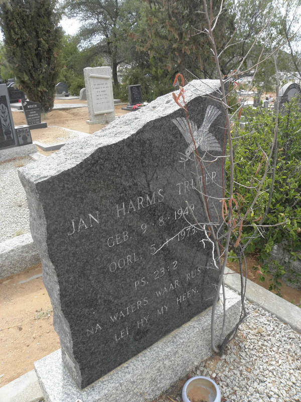 TRUTER Jan Harms 1949-1973