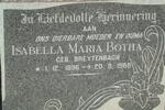BOTHA Isabella Maria nee BREYTENBACH 1896-1968
