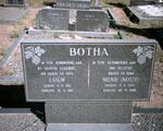 BOTHA Louw 1912-1987 & Nienie KOTZE 1924-1996