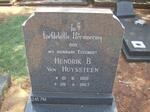 HUYSSTEEN Hendrik B., van 1901-1967