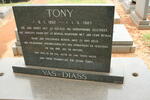 DIASS Tony, Vas 1952-1987
