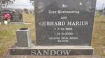 SANDOW Gerhard marius 1966-2000