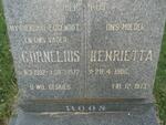 ROOS Cornelius 1902-1972 & Henrietta 1906-1973