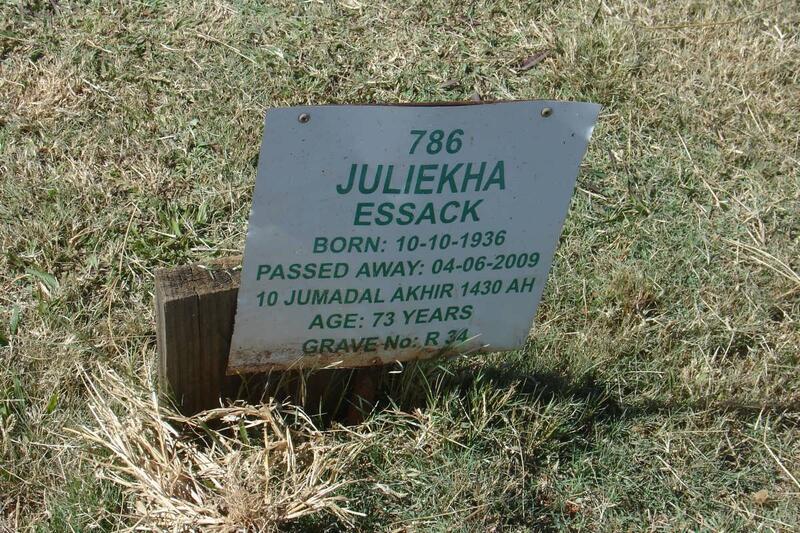 ESSACK Juliekha 1936-2009