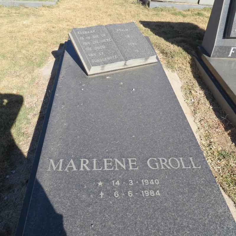GROLL Marlene 1940-1984