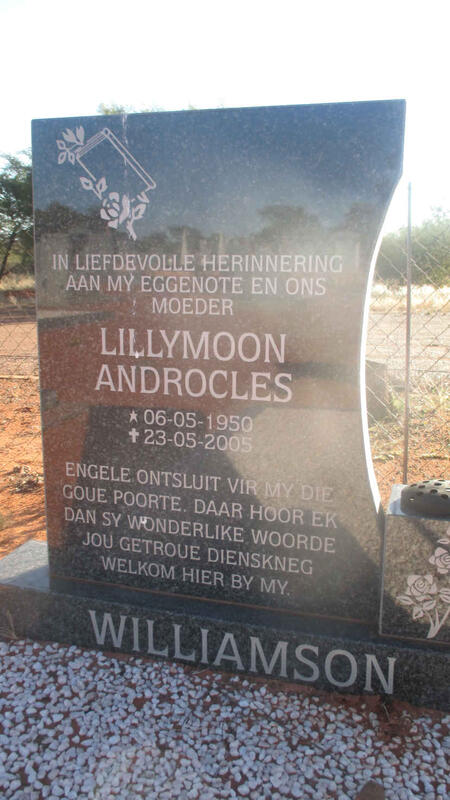 WILLIAMSON Lillymoon Androcles 1950-2005