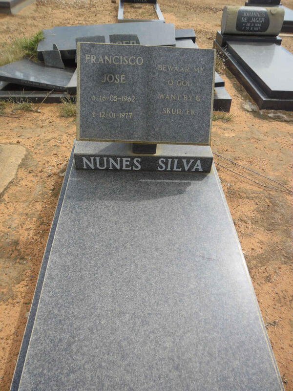 SILVA Francisco José, Nunes 1962-1977